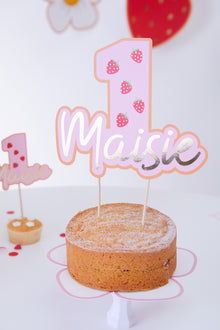  Personalised Berry - Cake Topper Bundle