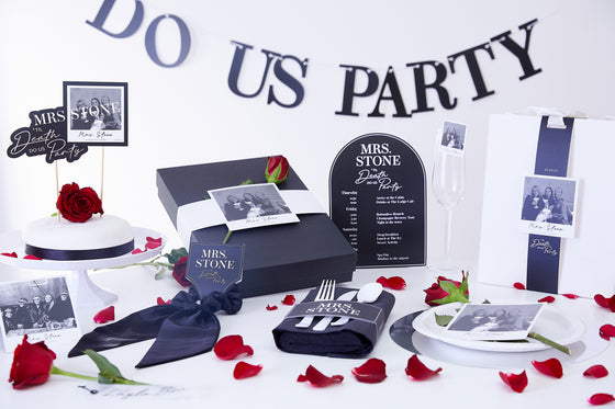 Personalised 'Till Death Do Us Party - Polaroid Bunting