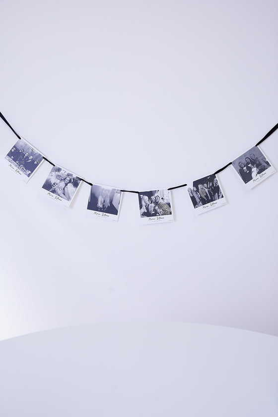 Personalised 'Till Death Do Us Party - Polaroid Bunting