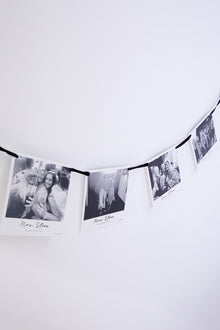  Personalised 'Till Death Do Us Party - Polaroid Bunting