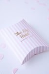 Personalised Hotel Collection - Favour Pillow Box