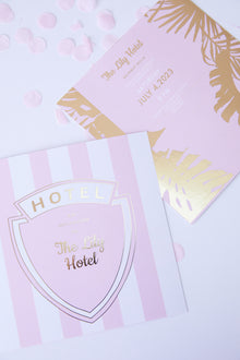  Personalised Hotel Collection - Invite