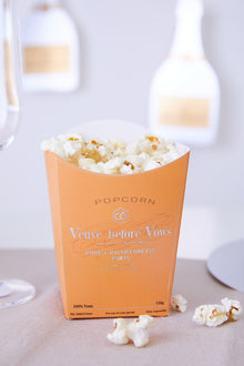  Personalised Veuve Before Vows - Popcorn Box