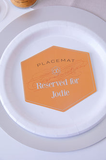  Personalised Veuve Before Vows - 2 Piece Place Setting