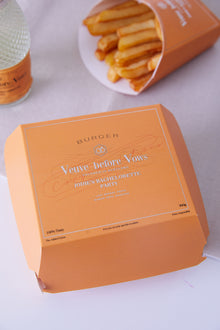  Personalised Veuve Before Vows - Burger Box