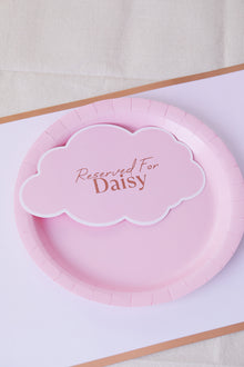  Personalised Mini Slumber Party - 2 Piece Place Setting