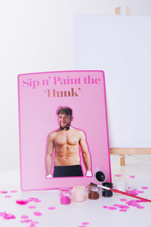  Personalised Sip and Paint - Paint The Hunk