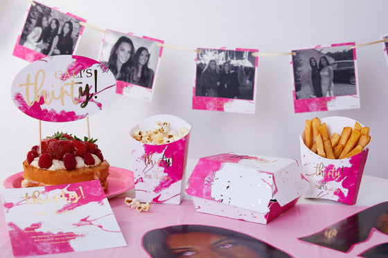 Personalised Pink Splash - Face Mask