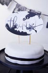 Personalised Black Splash - Cake Topper Bundle