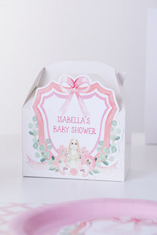  Personalised Pink Crest - Party Box