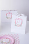 Personalised Pink Crest - Gift Bag