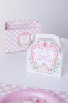 Personalised Pink Crest - Party Box