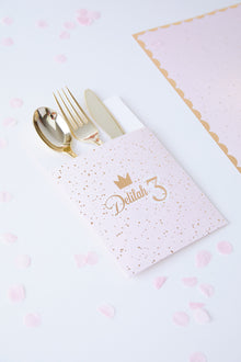  Personalised Princess - Cutlery Sleeve