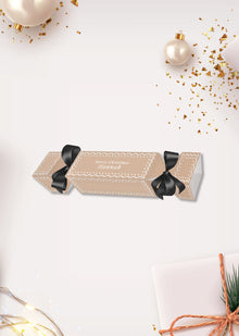  Personalised Large Christmas Cracker -  with Satin Ribbon