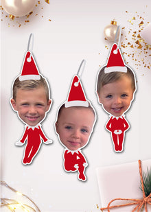  Personalised Christmas Elf - Oversized Gift Tags