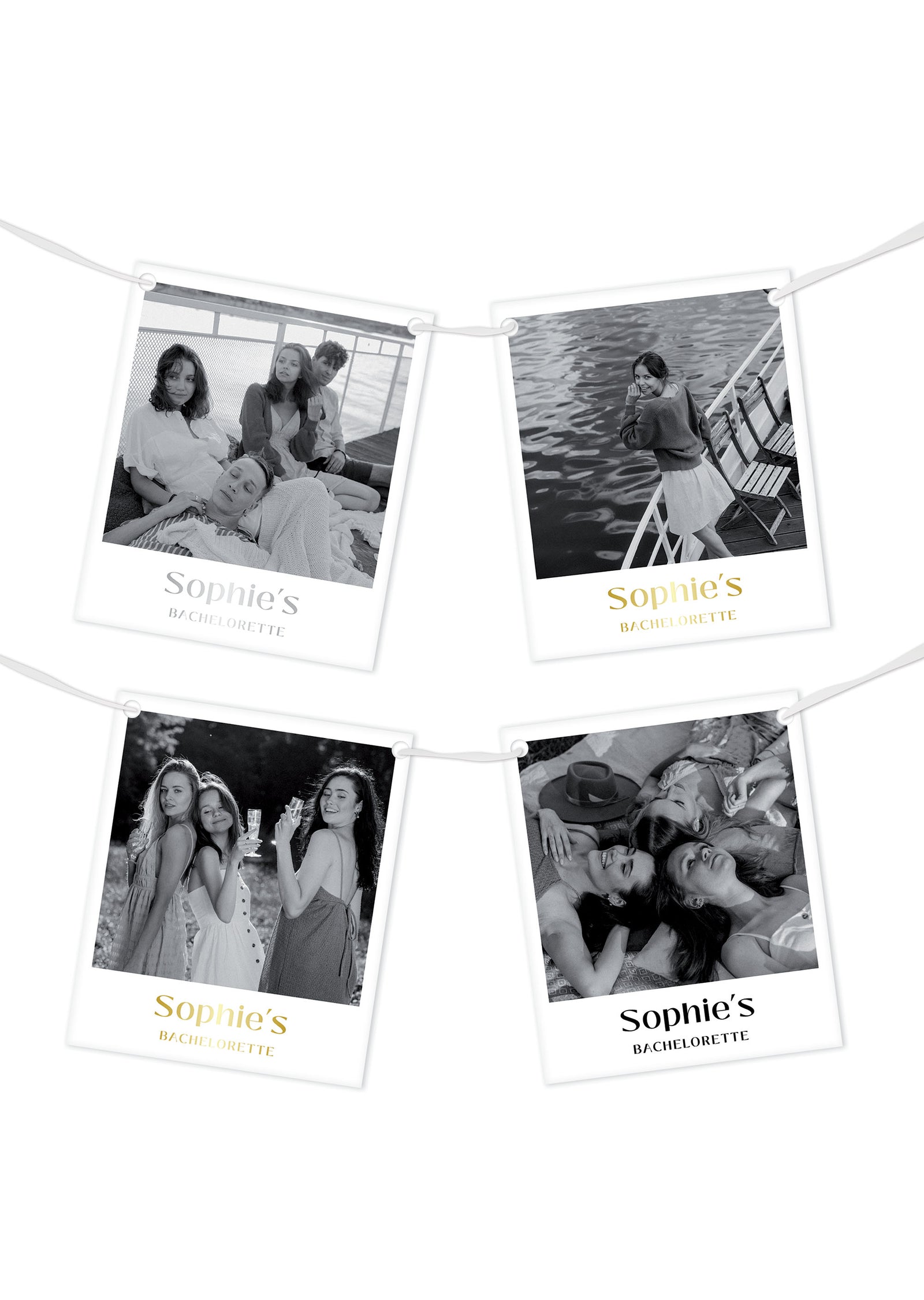 Personalised Polaroid - Oversized Bunting – theaddedextras