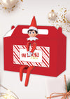 Personalised Christmas Elf on the Shelf - Party Box & Boy Elf