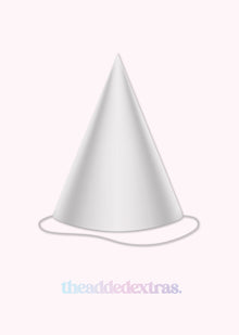  Personalised Bespoke - Party Hat - 2 Pack