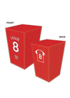 Personalised Football Team - Popcorn Box