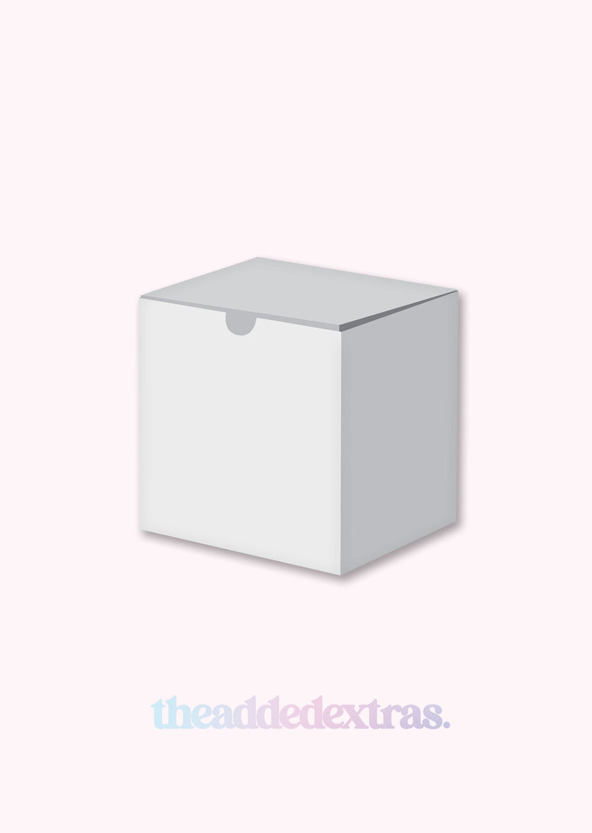 Personalised Bespoke - Favour Box - 2 Pack – theaddedextras