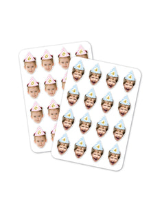  Personalised Face - Sticker pack