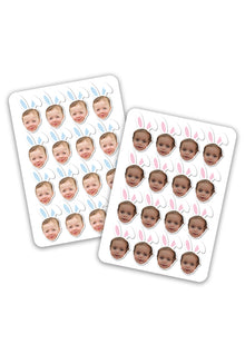  Personalised Easter Face - Sticker pack