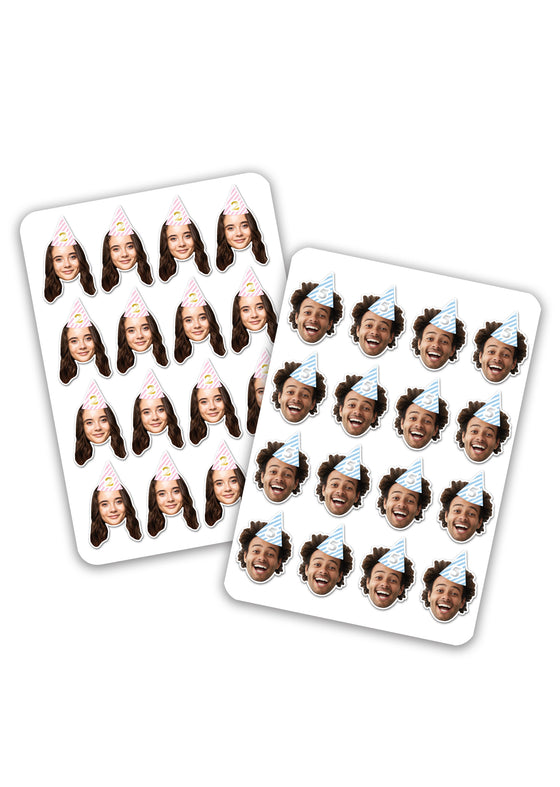 Personalised Face - Sticker pack