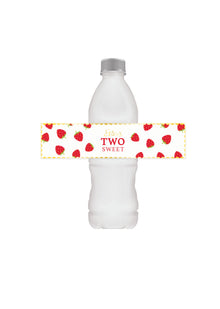  Personalised Berry - Bottle Labels - Pack of 8