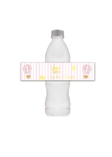  Personalised Welcome To The World - Bottle Sticker Pack - Pack of 10