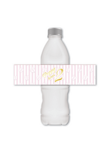  Personalised Pretty Bow - Bottle Labels - Pack of 8