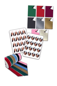  Personalised Gift Wrap Set - Wrapping Paper, Velvet Ribbon and Stickers