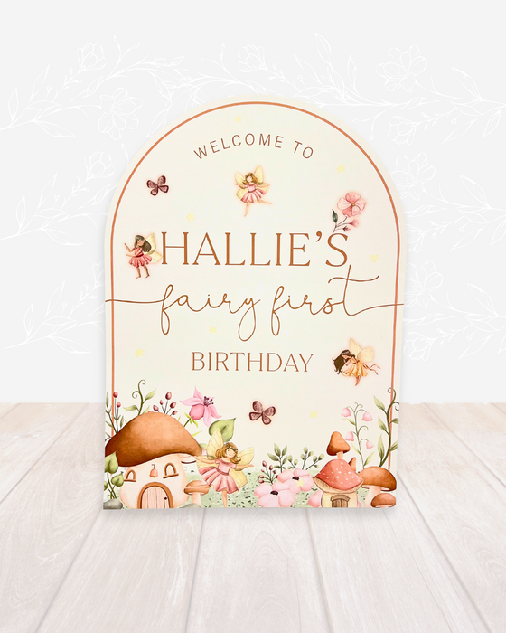 Personalised Fairy - Sign