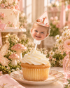 Personalised Fairy - Face Food Topper - Pack of 18